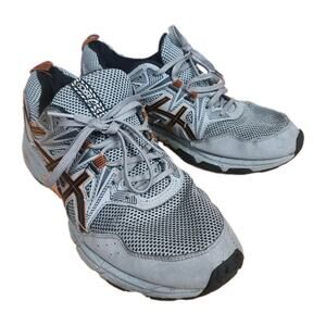 Asics Gel Venture 8 Mens Size 9 Running Shoes Gray Orange